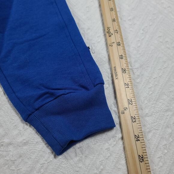 Able Made Kian men sweatshirt blue Size Large Blokecore Organic Normcore Soccer - Picture 6 of 11